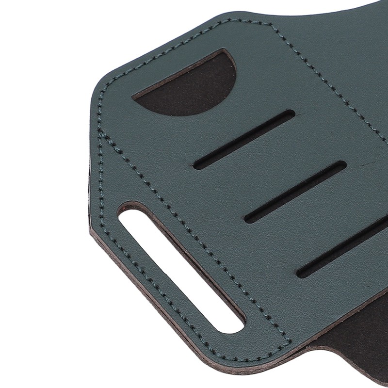 Leather Sheath EDC Organizer Multi Pockets Essentials Carrier Multitool Belt
