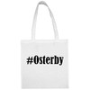 Reifen-Markt Tasche #Osterby Größe 38x42 Farbe Weiss Druck Schwarz