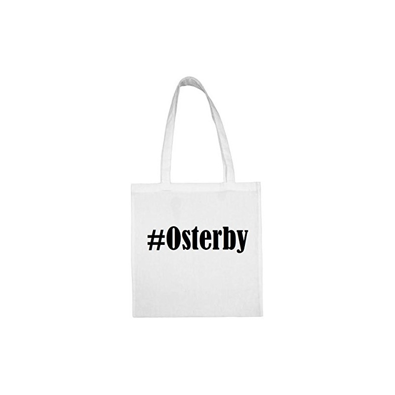Reifen-Markt Tasche #Osterby Größe 38x42 Farbe Weiss Druck Schwarz