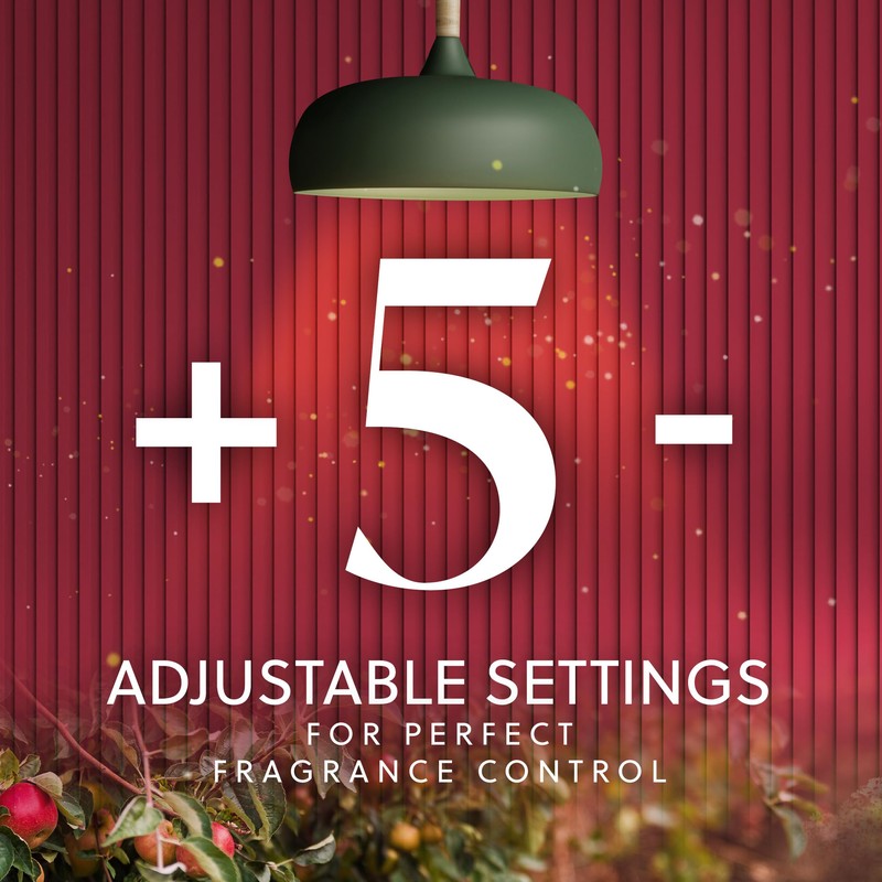 Air Wick Vibrant Refill Warm Apple & Cinnamon 5 Refill