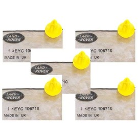 LAND ROVER Genuine Upper B C D Pillar Clips Range Rover Sport 05-13 LR3 LR4 Set of 5 EYC106710 New
