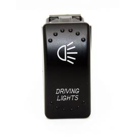 LED Mafia Symbol Toggle Switch / Rocker Switch, Caravan / Off Road / Buggy / Car / Boat / Truck, Light 12 V 24 V