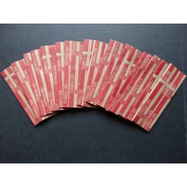 Unbranded 20 Penny Coin Striped Wrappers