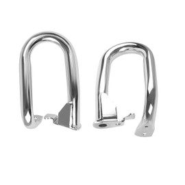 CHIFUN Engine Guard Rear Highway Crash Bars Steel Replacement for Honda Goldwing 1800 GL1800 2001-2017 GL1800A 2001-2006 Chrome Motorcycle Frame Protection Bars