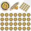 Riceshoot 30 Pcs Armor of God Lapel Pins Christian Religious