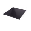HDPE (High Density Polyethylene) Plastic Sheet 1/4" x 4" x 8” Black Color (Pack of 5 Pieces)