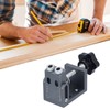 Inclined Hole Locator Positioner 15 Degree Adjustable Aluminum Alloy Woodworking