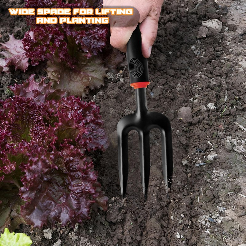AUSYIWI Garden Tools Aluminium Garden Hand Tools with Non-Slip Rubber