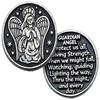 Cathedral Art, Pewter (Abbey & CA Gift) Guardian Angel Pocket Token, 1-Inch