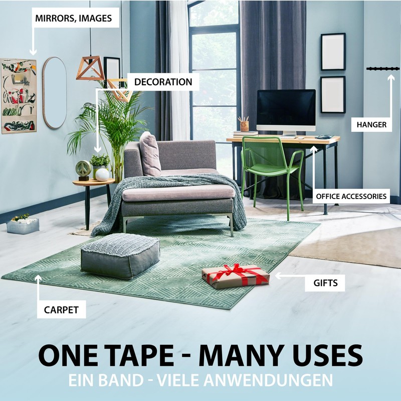 Nano Tape 2 x 5 m - Double-Sided Tape 10