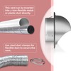 WeCooper 304 Stainless Steel Air Vent 150mm, Round Bull Nosed