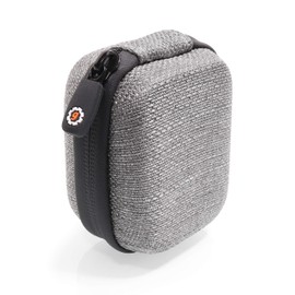 Protective Case for Jabra Elite 65t, Elite Active 65t, Elite Sport True Wireless Earbuds, Featured Strong Light Weight case in Compact Size, Good for Both Protection and Storage, Tweed Gray