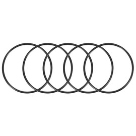 TA-VIGOR 5Pcs Nitrile Rubber O-Rings, 110mm OD 100mm ID 5mm Width Rubber Washers Spacer O-Rings Gasket kit, Metric Sealing Gasket for Hose, Faucet, Automotive, Plumbing