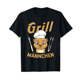 Meerkat Grill with Meerkat Motif T-Shirt