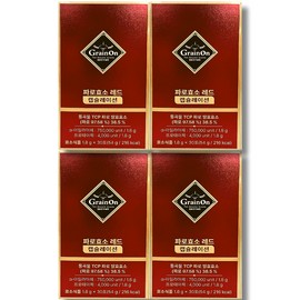 Grain On Pharoenzyme Red Encapsulation Powder 30 sachets 4 / 그레인온 파로효소 레드 캡슐레이션 가루 분말 30포 4개