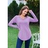 YUCOLEN Long Sleeve Tunic for Women V Neck Oversized Shirts