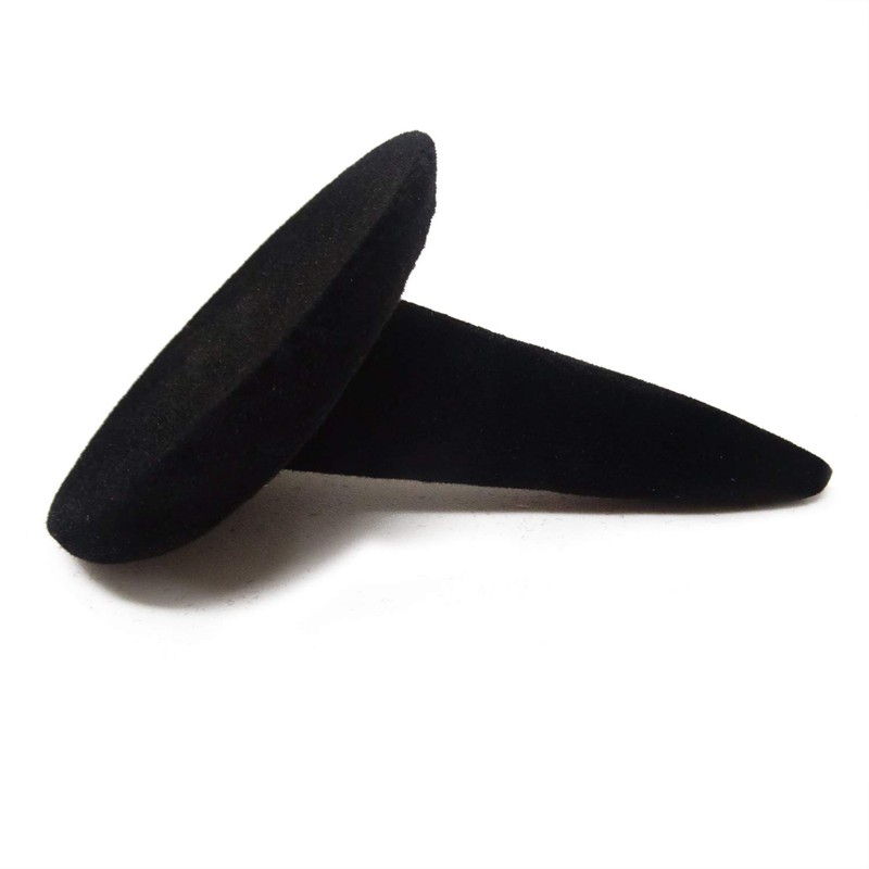 Honbay 2PCS Black Velvet Finger Ring Display Stand Organizer Stand