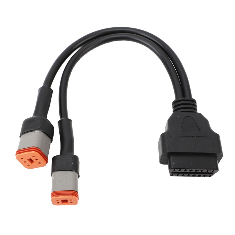 2 in 1 OBD Adapter Diagnostic Scanner 4Pin 6pin to