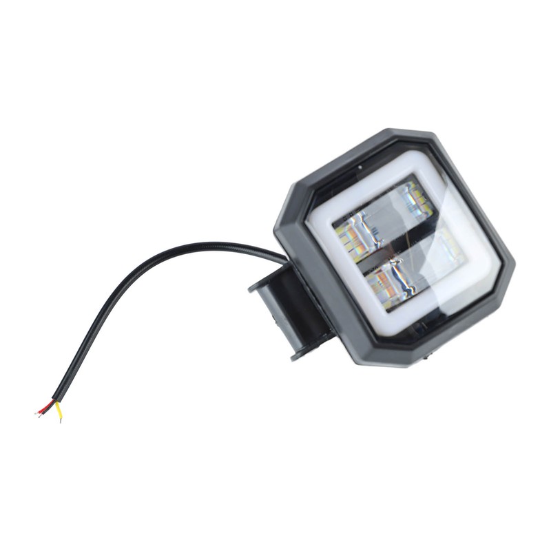3in Motorcycle LED Headlights with Blue Aperture 20W Waterproof Bright