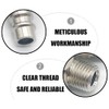 5 Pcs Male Thread Quick Release Connectors Air Line Coupler