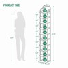 10 Tiers Vertical Shoe Rack, Narrow Shoe Tower, Tall Shoes
