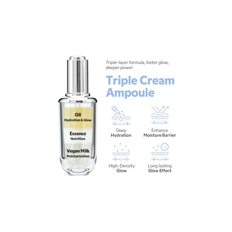 TIRTIR Ceramic Milk Ampoule (1.35 Fl Oz)