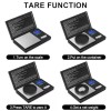 Digital Pocket Scale Precision Basculas Para Pesar Joyeria Pesas Digital