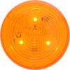 Optronics 2 1/2" Round Amber 3 Diode LED Marker Clearance
