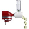 Vegetable Cutter for Kitchen Aid Food Processor, Slicer Shredder Attachment