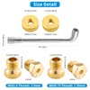 Catilon Natural Gas Orifices Nozzle Conversion Kit, Propane to Natural