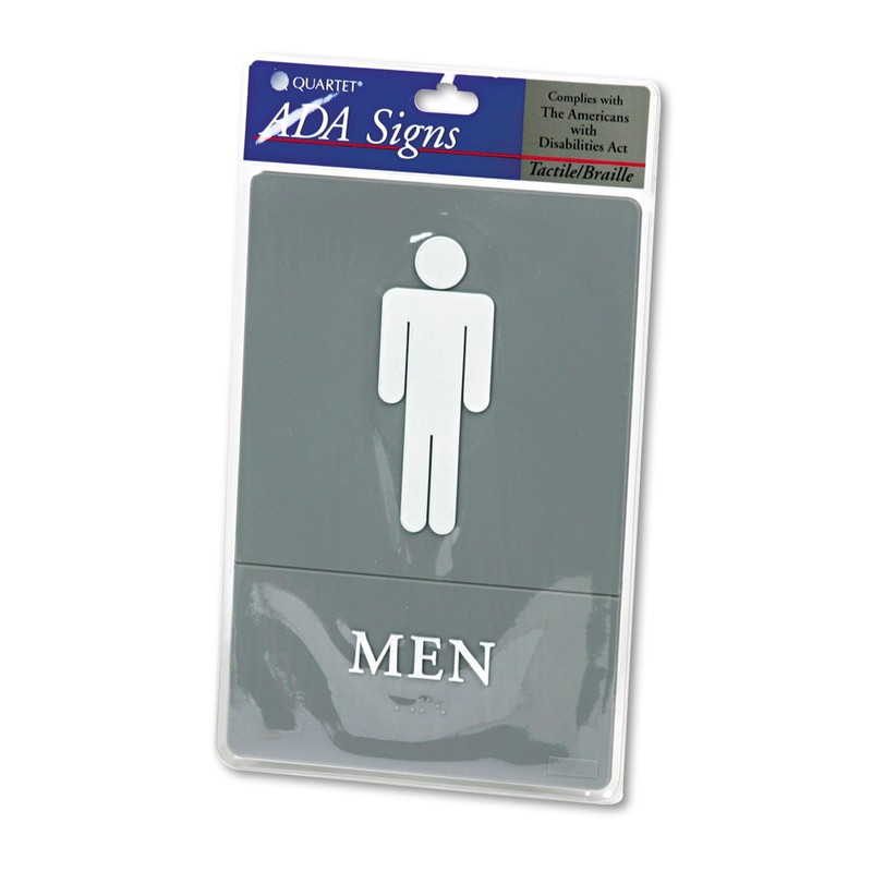 HEADLINESIGN MEN RESTROOM SIGN PLATE USS4817