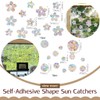 4 Sheets Rainbow Window Clings Stickers - Sun Catcher Stickers