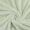 sourcing map Flannel Fleece Bed Blankets, Soft Warm Microfiber Blanket,