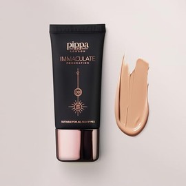 Base Líquida Immaculate Pippa London Pieles Secas Fps