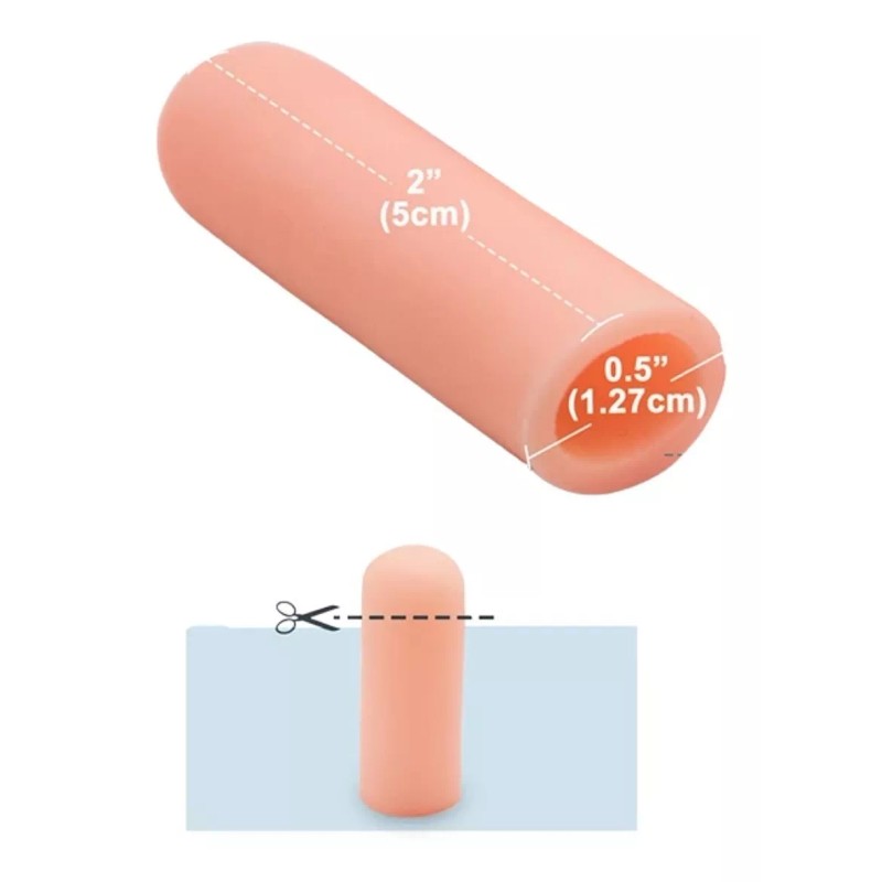 Universo en Linea Set 5pz Protectores Para Dedo Silicona Resistente