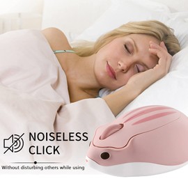 Wireless Mouse Cute Cartoon Animal Hamster Shape Silent Mouse Portable 1200DPI USB Cordless Mice for PC Mac Laptop Computer Gift for Kids Woman Adults