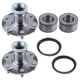 MISIOEK 2WD 2PCS Front Wheel Hub Bearing Kits Compatible with 1996-2001 4Runner 2001-2007 Sequoia 2000-2006 Tundra 1999-2004 Toyota Tacoma 5170112