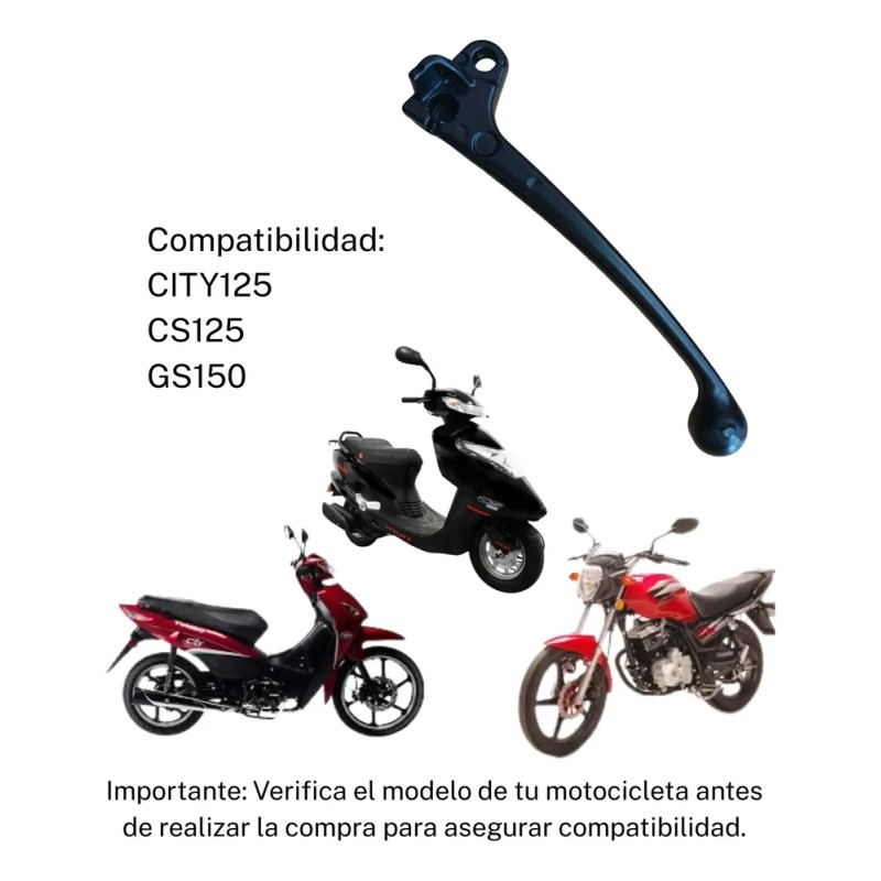 Manija Derecha Italika City125,cs125,gs150