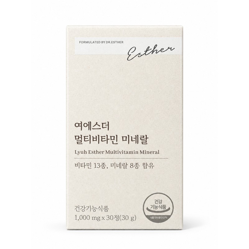 Esther Formula Yeo Esther Multivitamin Mineral 21 types of vitamins