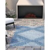 Unique Loom Outdoor Modern Collection Area Rug - Tambor (9'