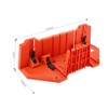 Mitre Box Made of Plastic, Mitre Box with Saw Compartment,