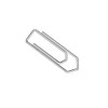Herlitz Herlitz 10411007 Büro- Aktenklammern 26mm verzinkt, 1200er Transparentbox