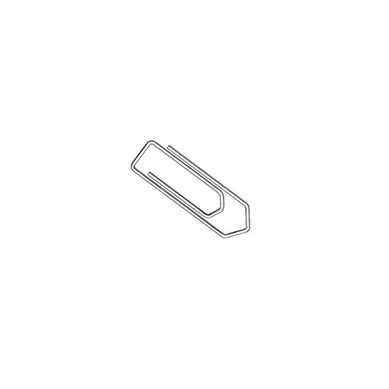 Herlitz Herlitz 10411007 Büro- Aktenklammern 26mm verzinkt, 1200er Transparentbox