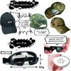ANCL Airsoft Face Guard Goggle Hat Protector Mask Face Mask