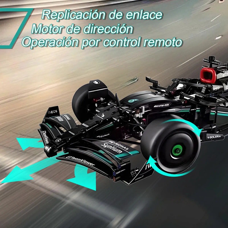 Juego De Bloques Construcción Deportivos F1 Y Carreras 1:8 1642