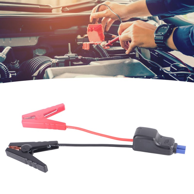 Car Battery Clamp Battery Jumper Starter Cable Crocodile Clip ABS