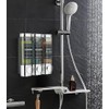 Shower Soap Dispenser Wall Mounted No Drill Shampoo Dispenser for