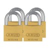 ABUS Brass Padlock 55/40 Quads Set 4 pieces, 33694