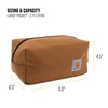 Carhartt Durable Organizer, Pack Essentials W/The PFAS Free Toiletry Bag