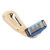 Men Manual Razor Six Blades Waterproof Precise Portable Removable Quick